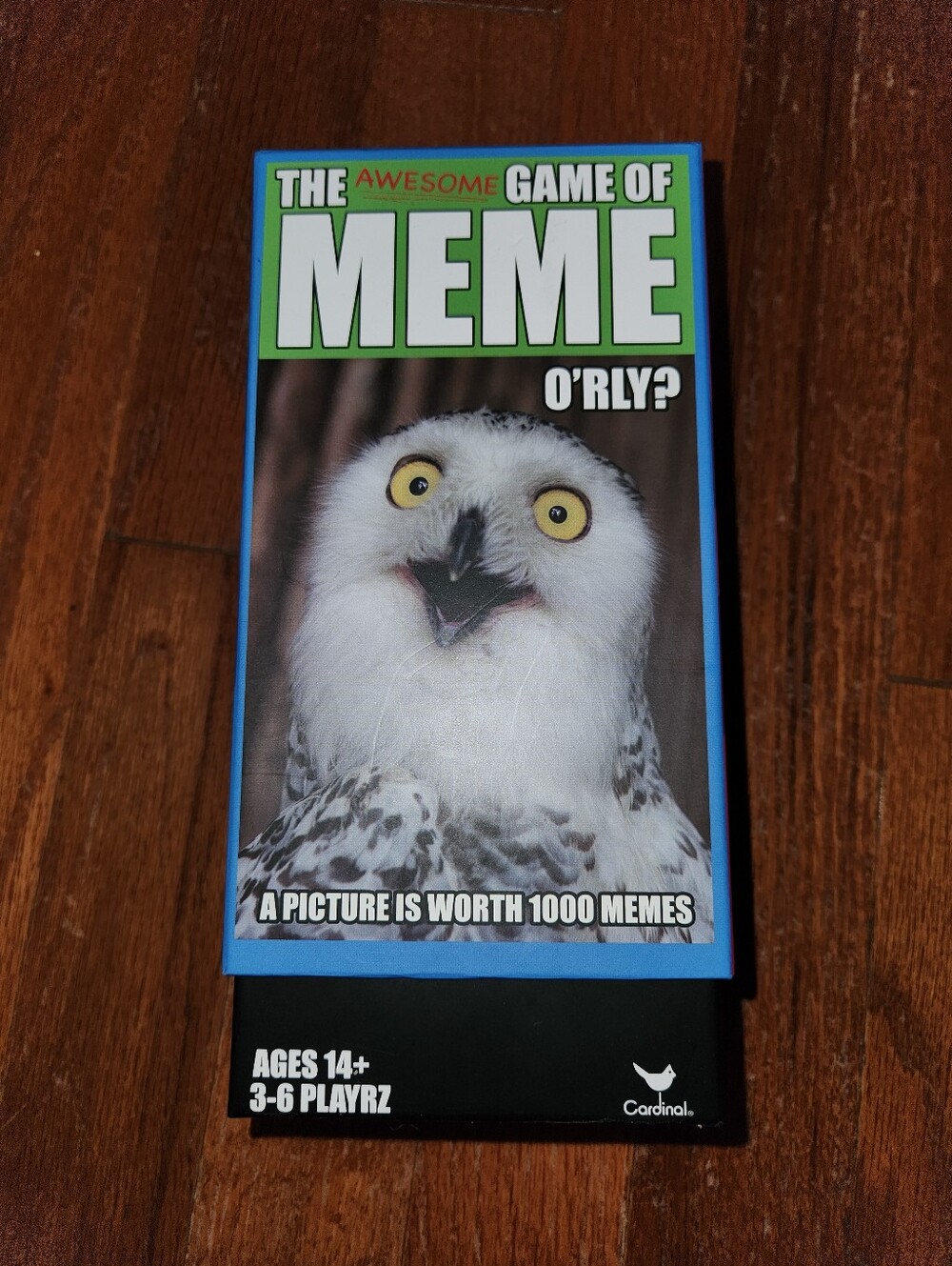The Awesome Game of MEME Party Game — Blue by Cardinal